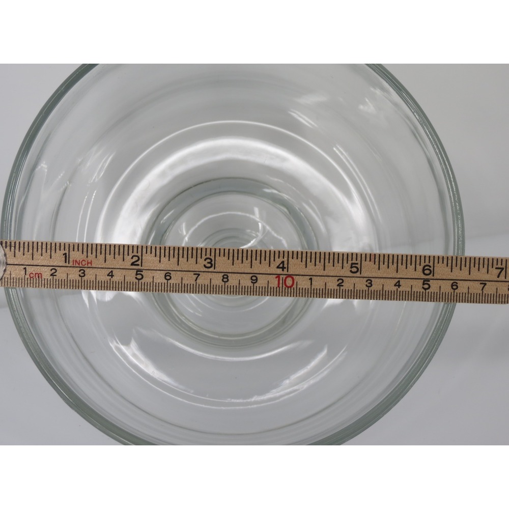 Clear Glass Cheese Dome Cloche Food Cover Cake Stand Cover Lid Minimalist 6x6" - Picture 6 of 7